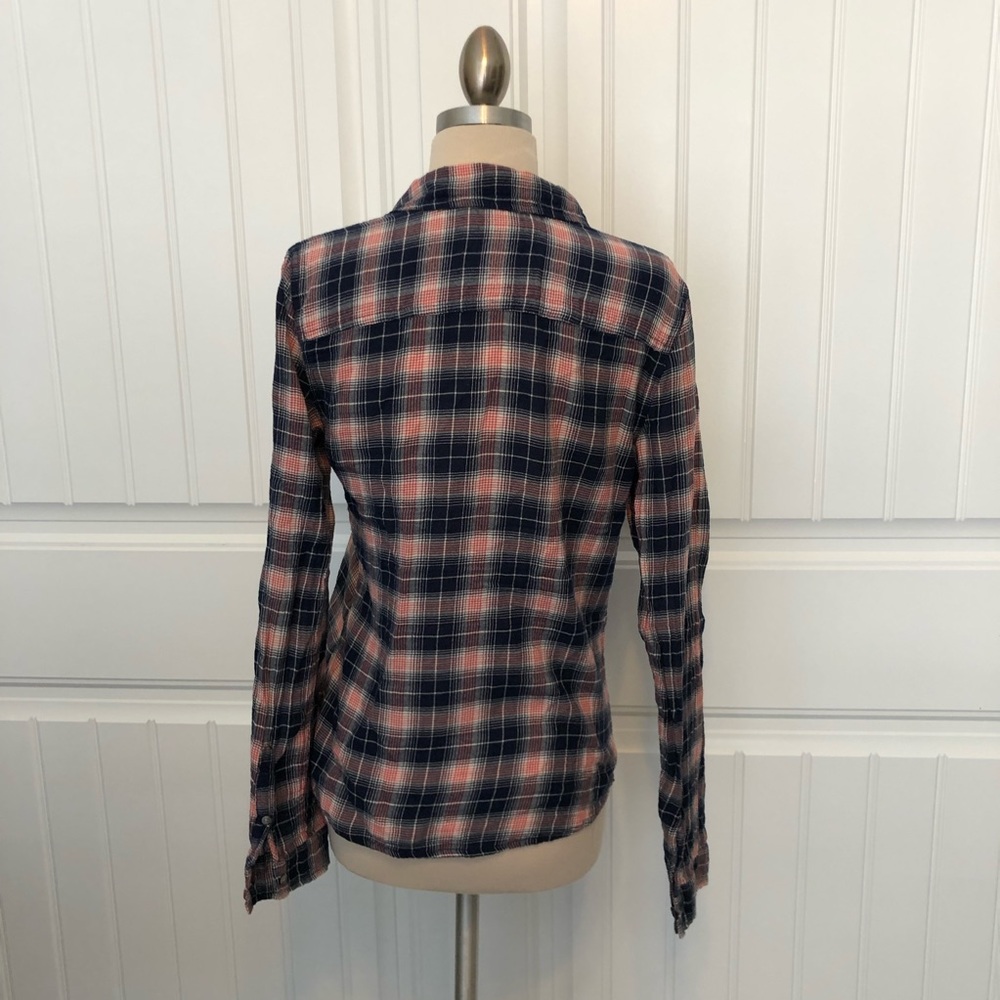 Hollister Plaid Button Up - Picture 3 of 5